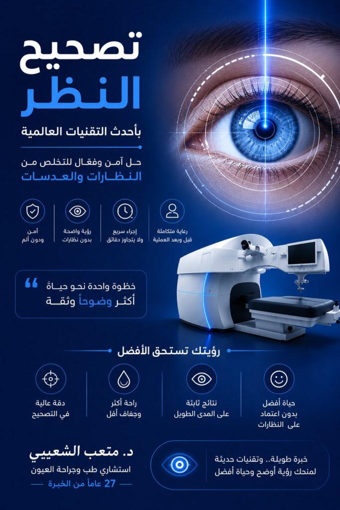 تصحيح نظر بالرياض